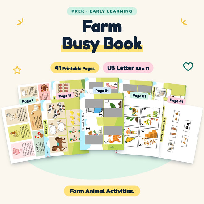 Farm Busy Book — cover
