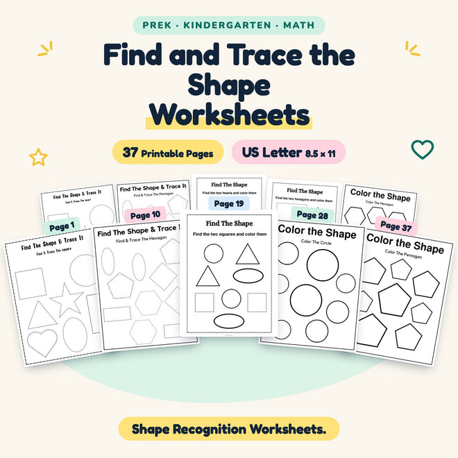 Find and Trace the Shape — cover