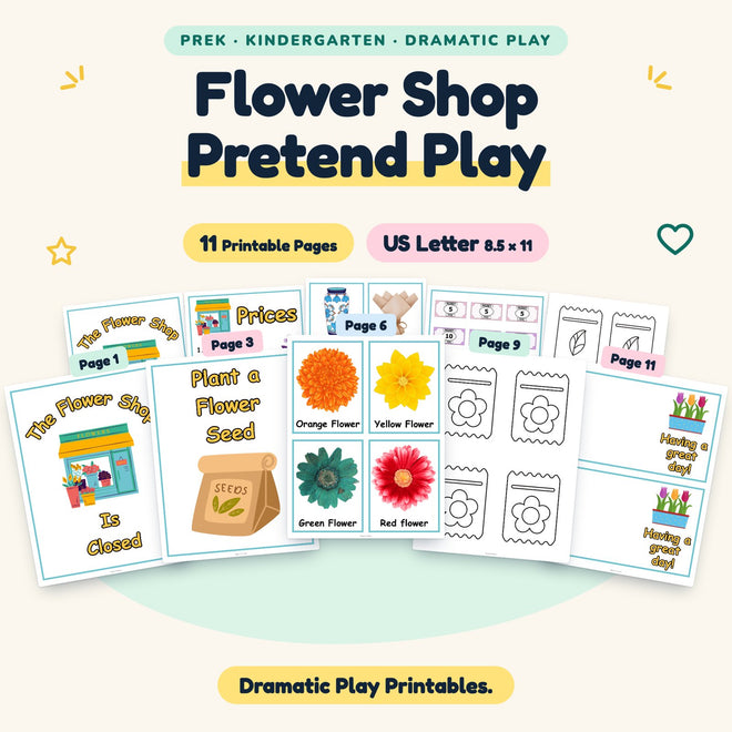 Flower Shop Pretend Play — cover