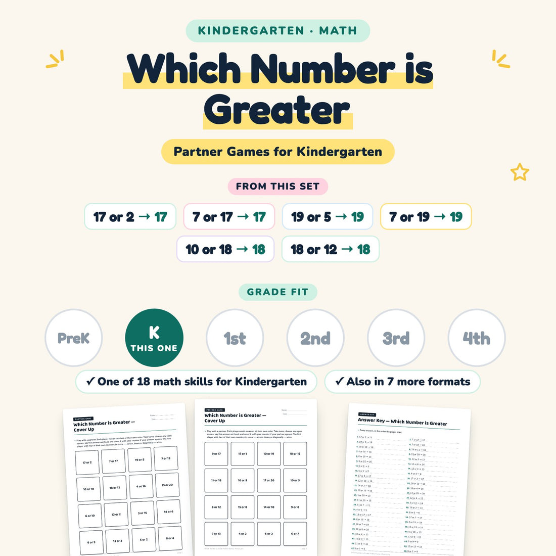 Which Number is Greater: skill and grade fit