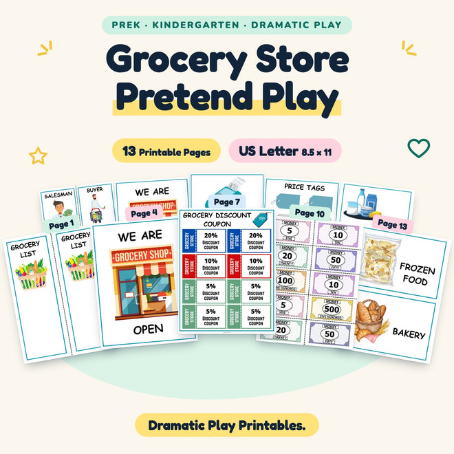 Grocery Store Pretend Play — cover
