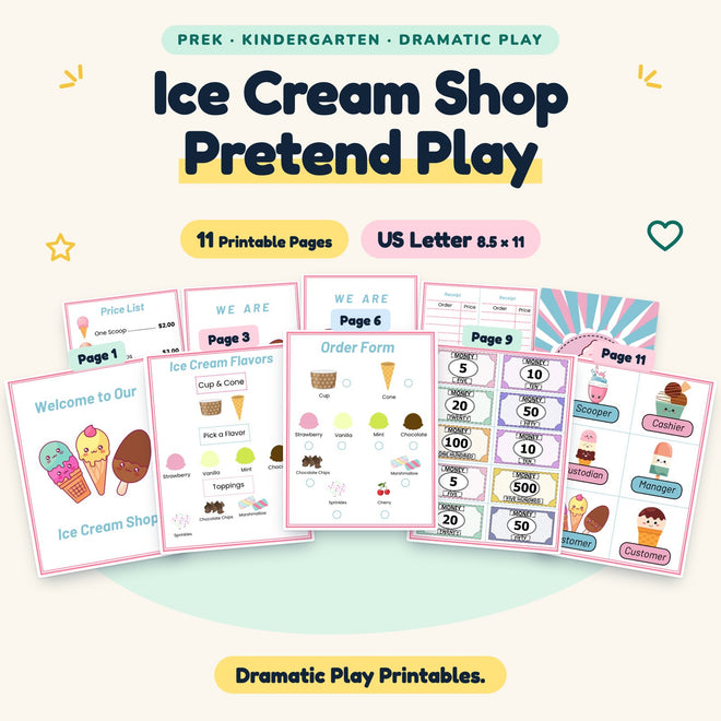Ice Cream Shop Pretend Play — cover