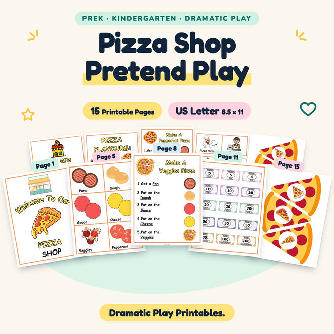 Pizza Shop Pretend Play — cover