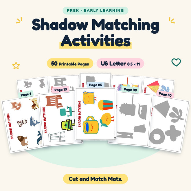 Shadow Matching Activities — cover