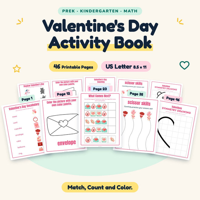 Valentine's Day Activity Book — cover