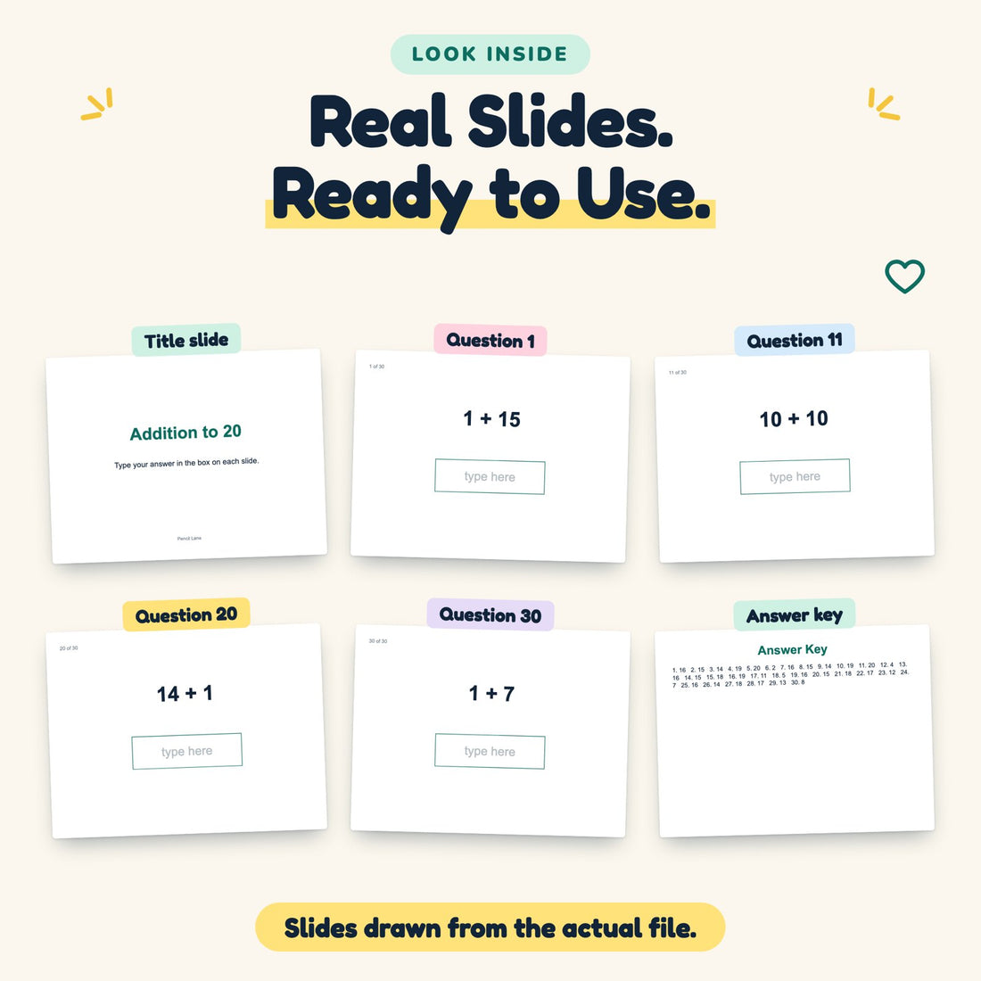 Addition to 20 digital deck: look inside