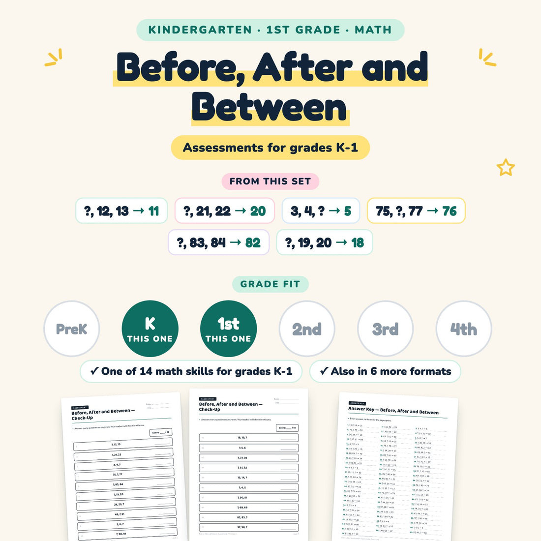 Before, After and Between: skill and grade fit