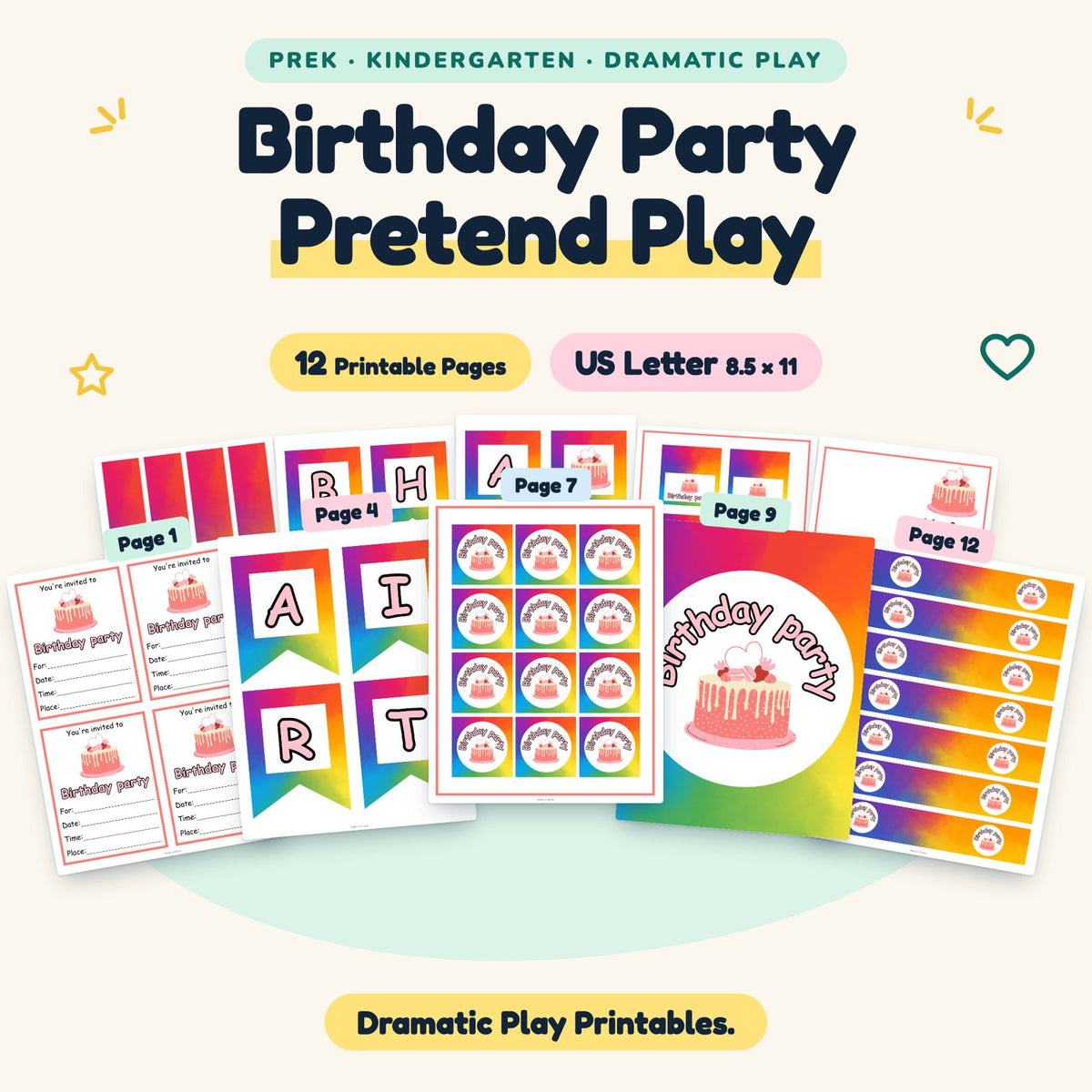 Birthday Party Pretend Play — cover