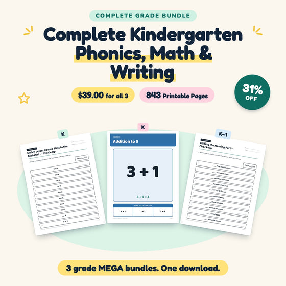Included with Premium: every printable (1,431 resources, 23,500+ pages)