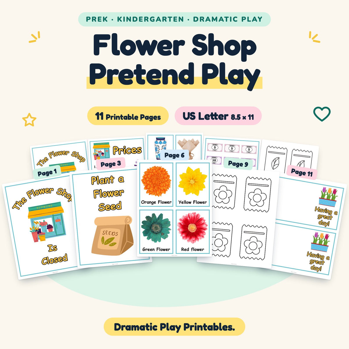 Flower Shop Pretend Play — cover