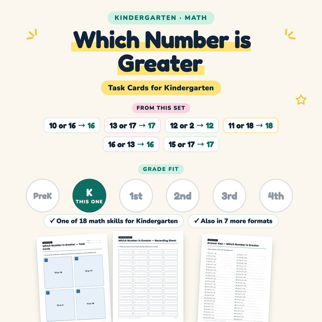 Which Number is Greater: skill and grade fit