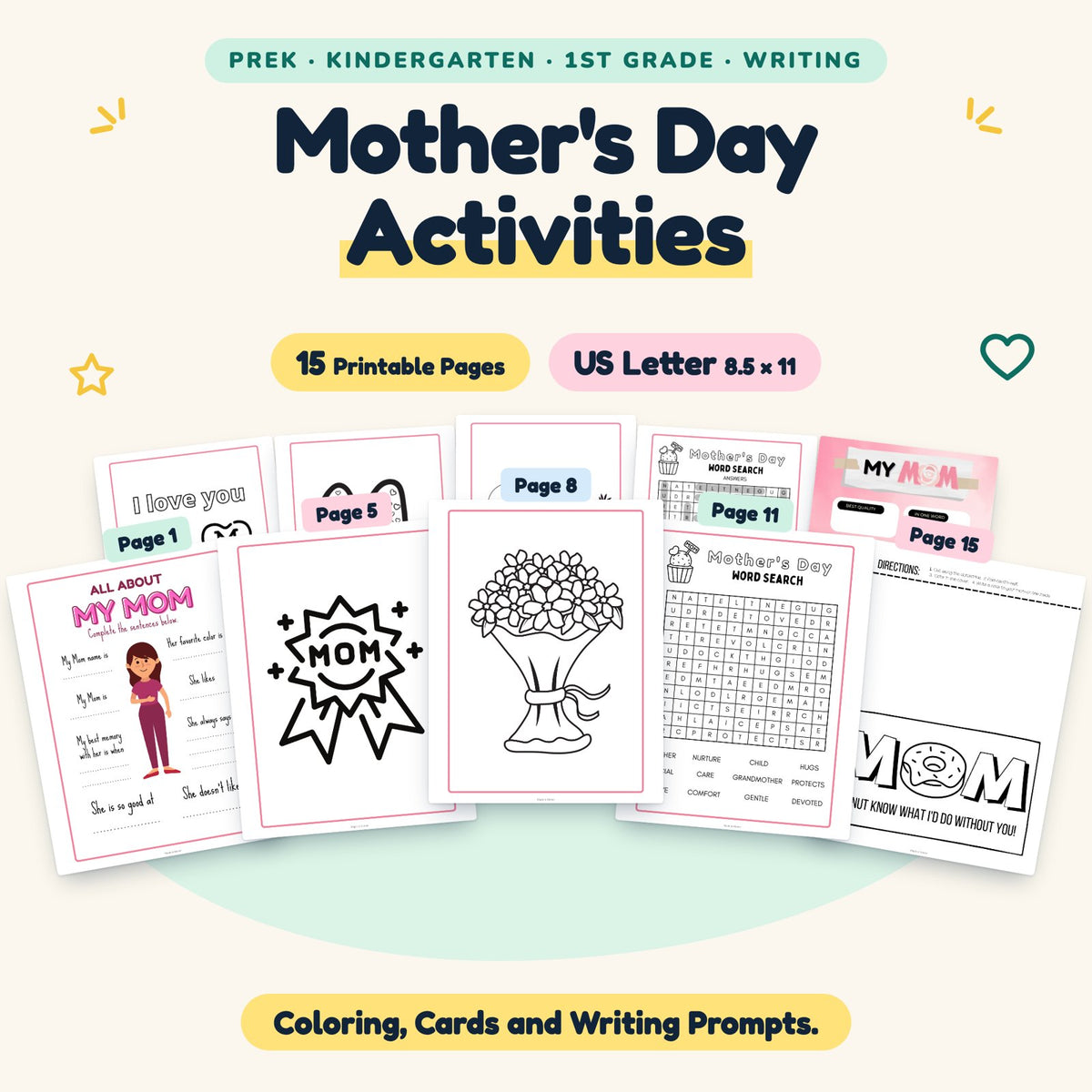 Mother's Day Activities — cover
