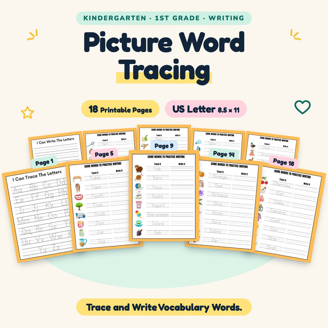 Picture Word Tracing — cover