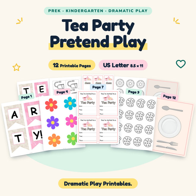 Tea Party Pretend Play — cover