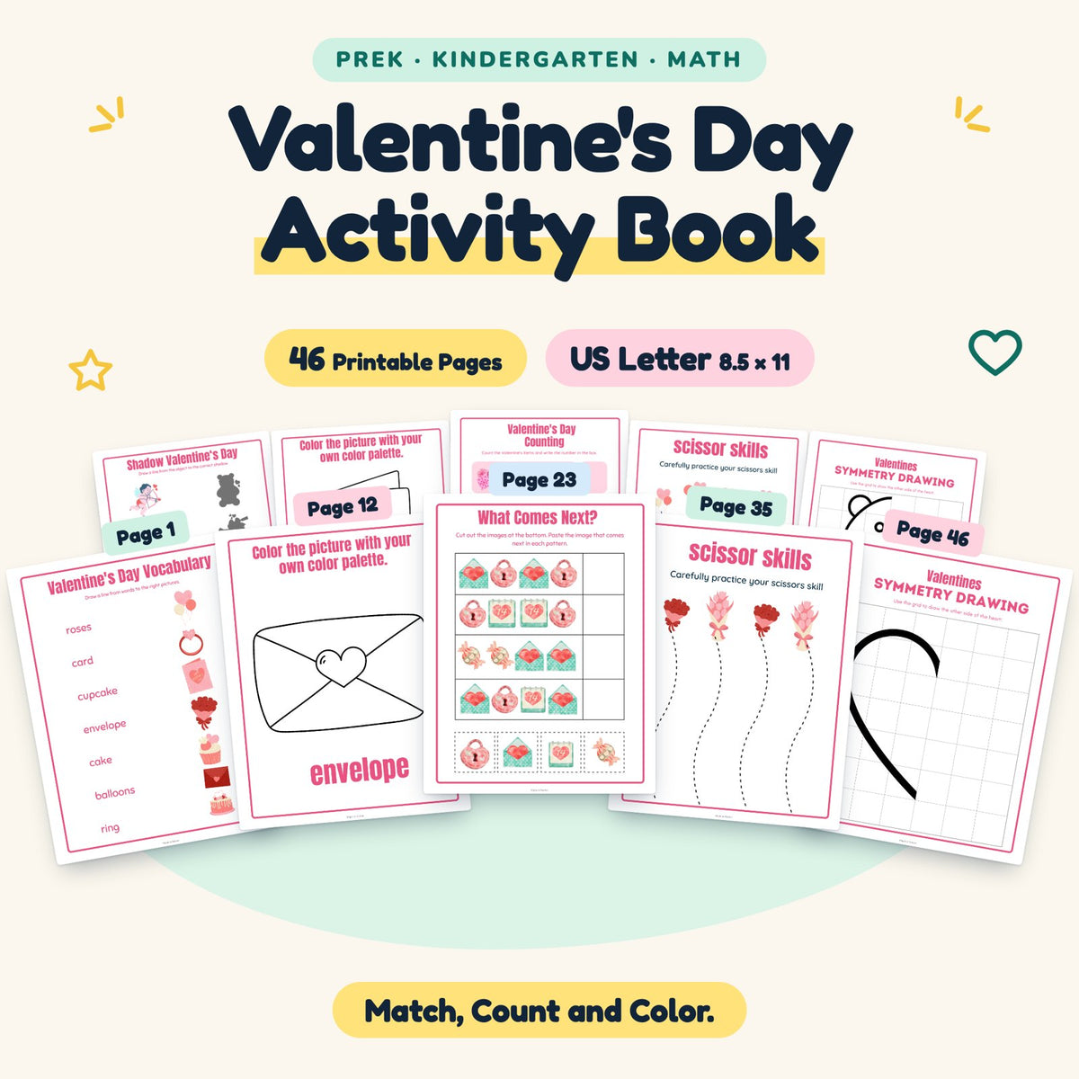Valentine's Day Activity Book — cover